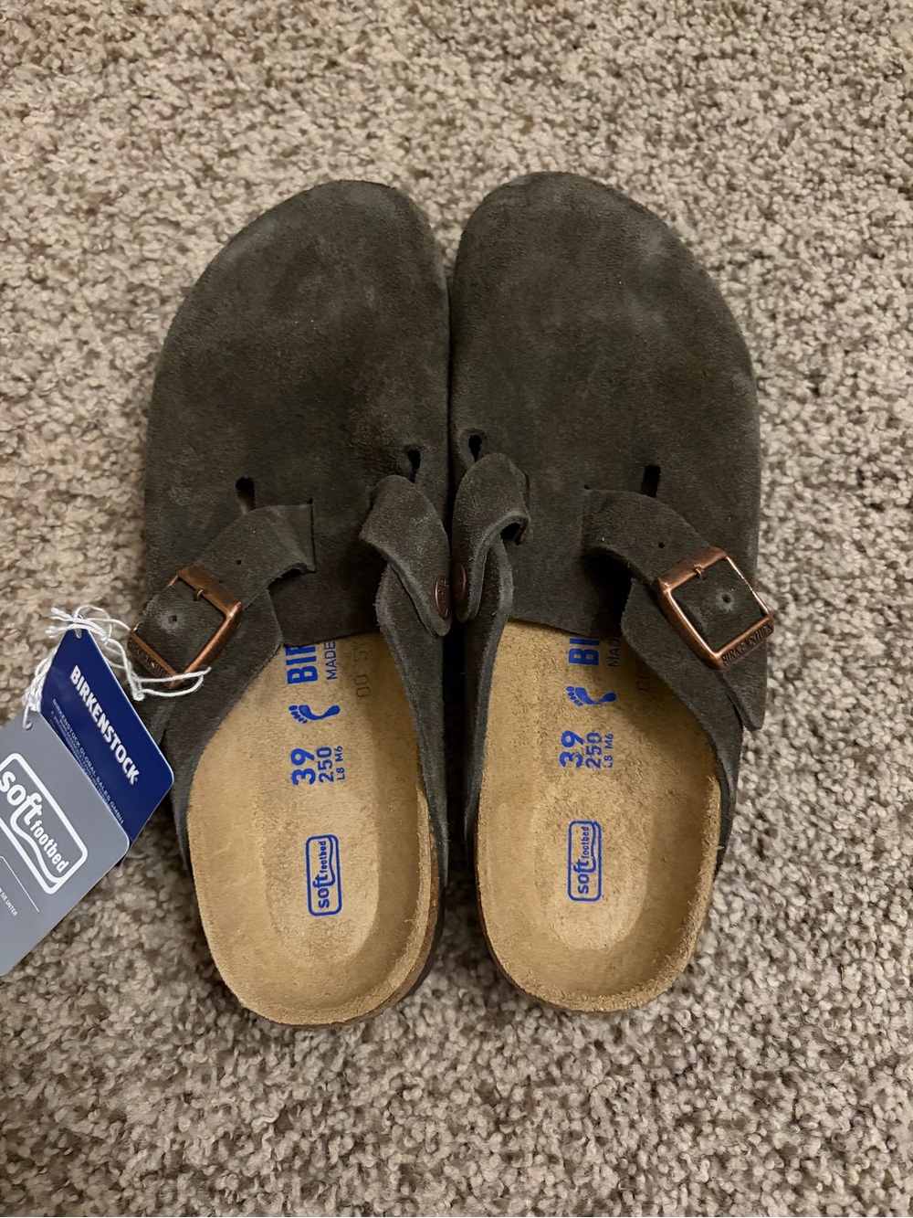 Birkenstock Boston size EU39 NWT